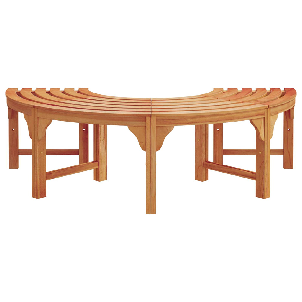 Baumbank Natur 160 x 80 x 45cm Massives Eukalyptus Holz