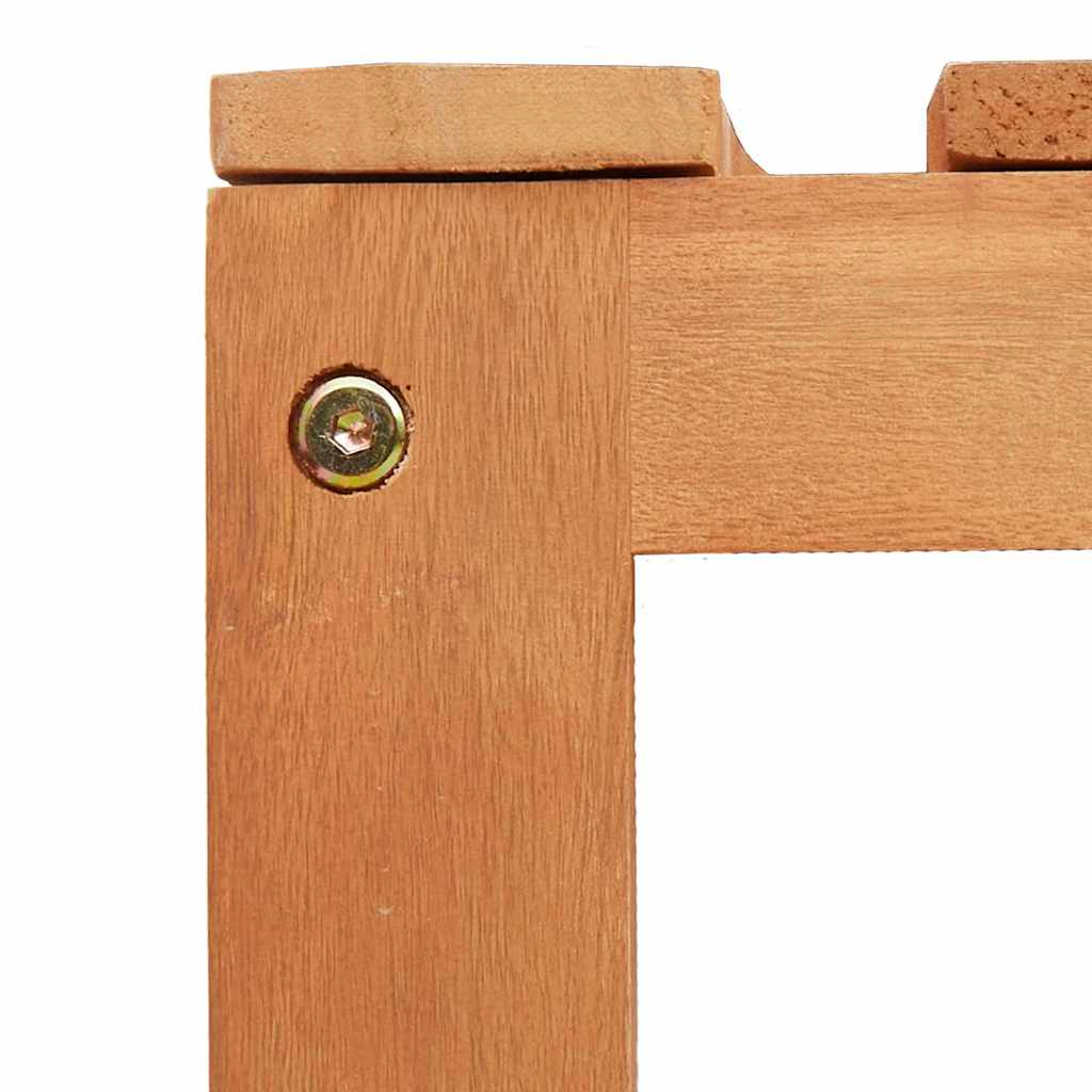 Baumbank 4-Sitzanzahl 210 x 80 x 45 cm Massives Eukalyptus Holz