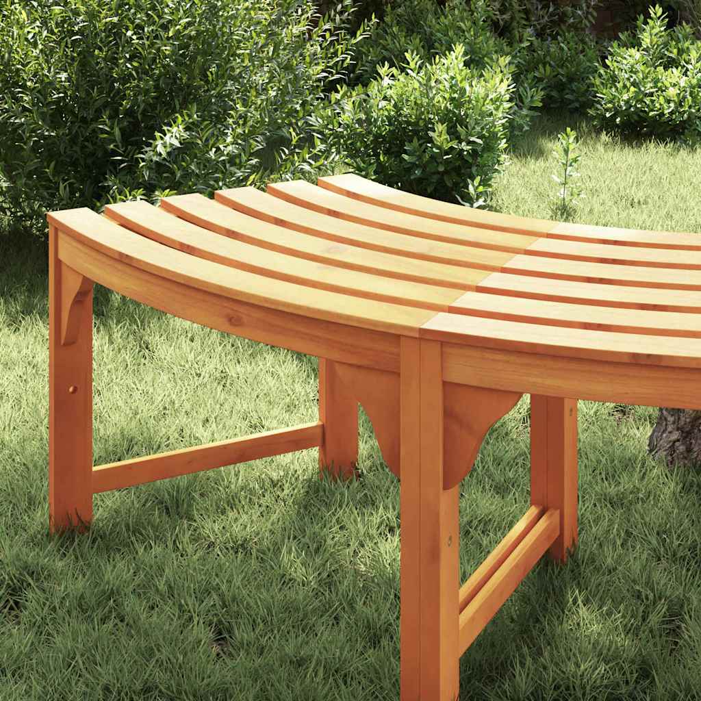 Baumbank 4-Sitzanzahl 210 x 80 x 45 cm Massives Eukalyptus Holz