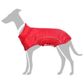 Hunde Regenmantel mit Reflexstreifen Polyester Rot 4XL
