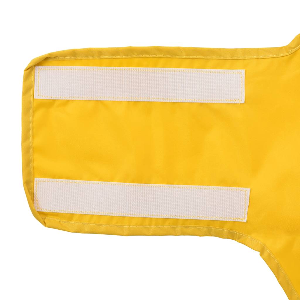 Hunde Regenmantel mit Reflexstreifen Polyester Gelb 4XL