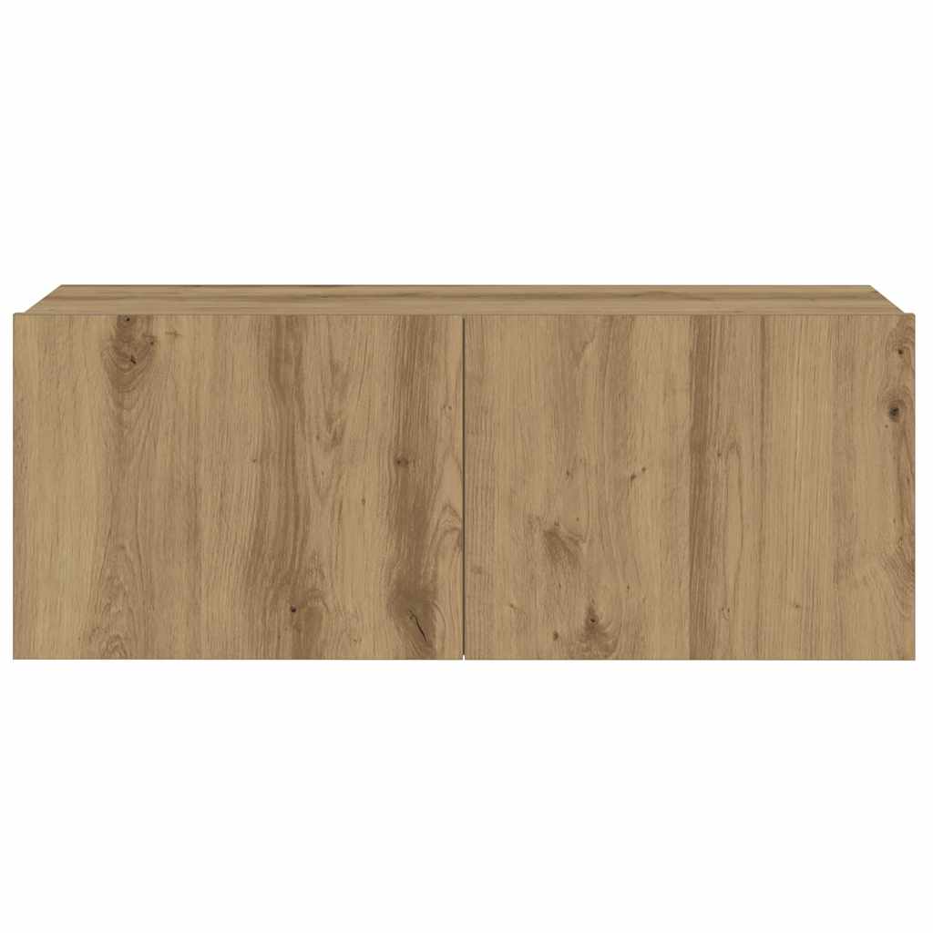 TV-Wandschränke 6 Stk. Artisan-Eiche Holzwerkstoff