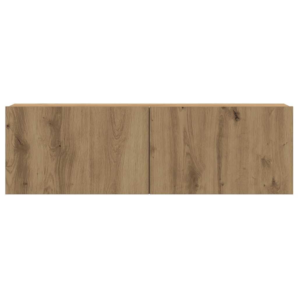TV-Wandschränke 6 Stk. Artisan-Eiche Holzwerkstoff