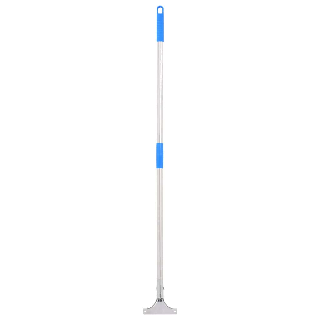 Wasserschieber mit Stiel 45x122,5 cm Stahl und Gummi