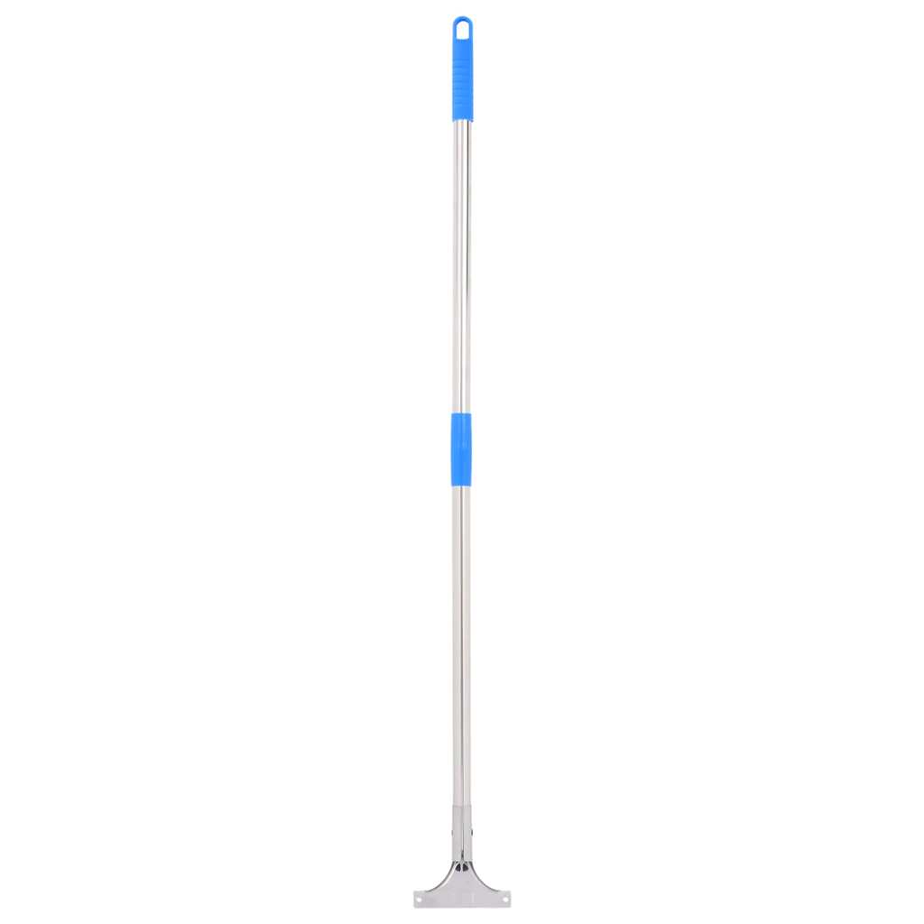 Wasserschieber mit Stiel 55x122,5 cm Stahl und Gummi