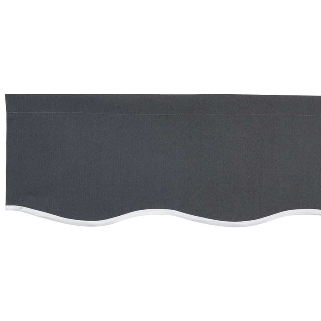 Markisenersatzstoff Anthrazit 4 x 2 m Polyester