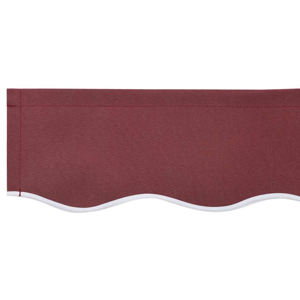 Markisenersatzstoff Bordeauxrot 4 x 2 m Polyester