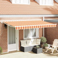 Markisenersatzstoff Mehrfarbig 4 x 2 m Polyester