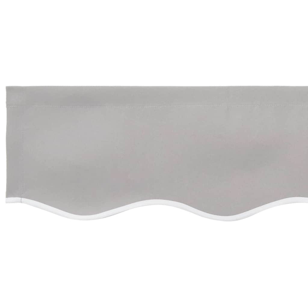 Markisenersatzstoff Hellgrau 3,5 x 2 m Polyester