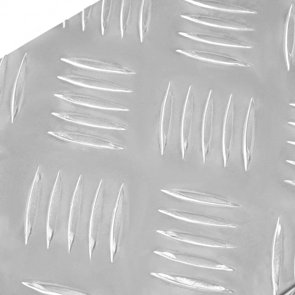 Treppe Tritt 5 pcs Silber 60 x 18 x 2,5 cm Aluminium