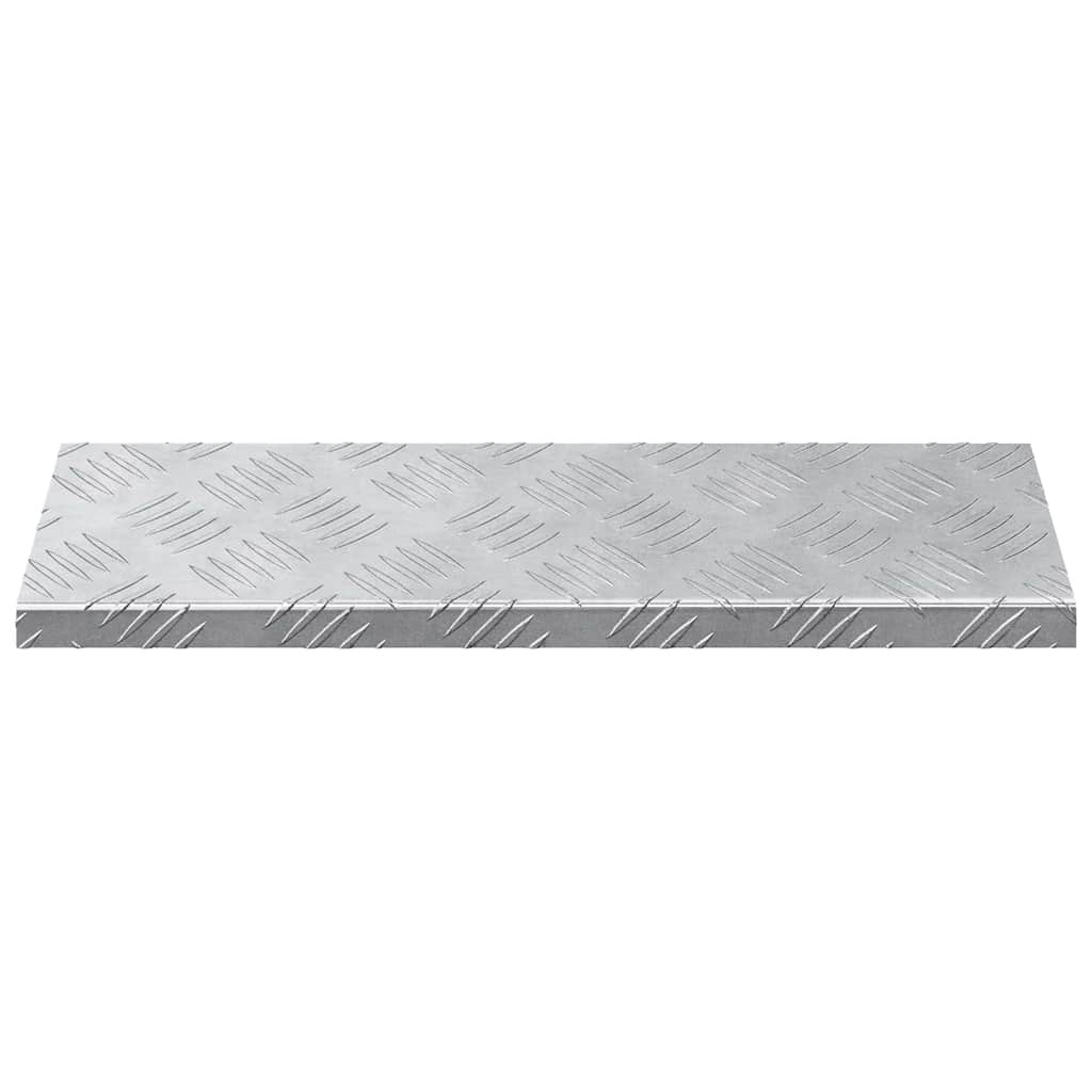 Treppe Tritt 10 pcs Silber 60 x 18 x 2,5 cm Aluminium