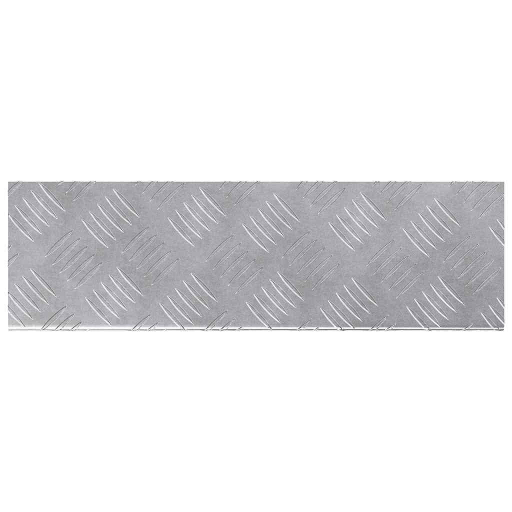 Treppe Tritt 10 pcs Silber 60 x 18 x 2,5 cm Aluminium