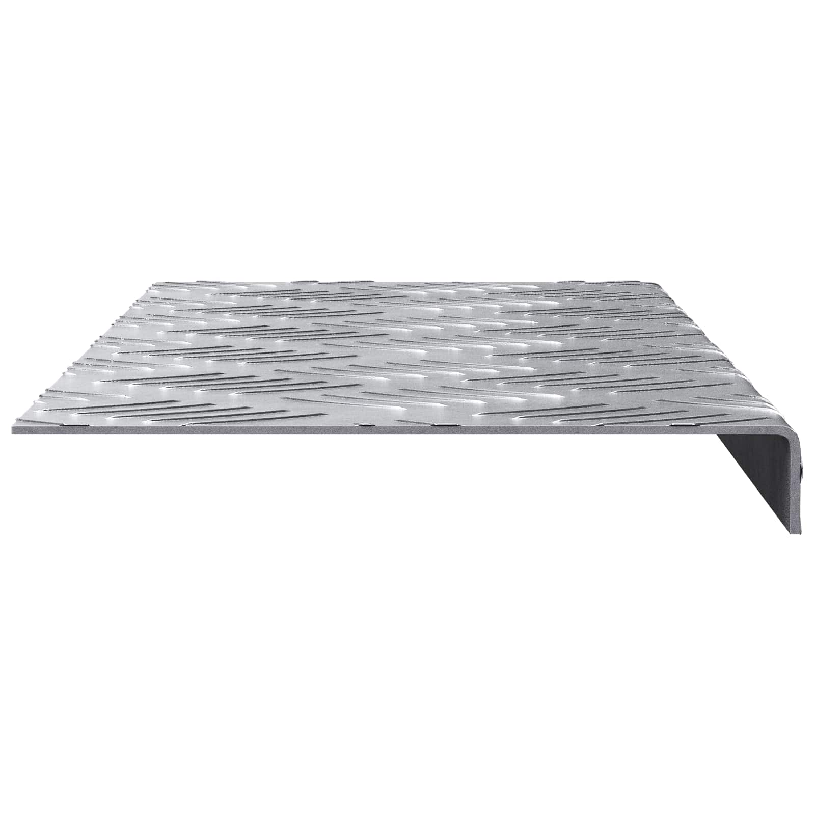 Treppe Tritt 15 pcs Silber 60 x 18 x 2,5 cm Aluminium