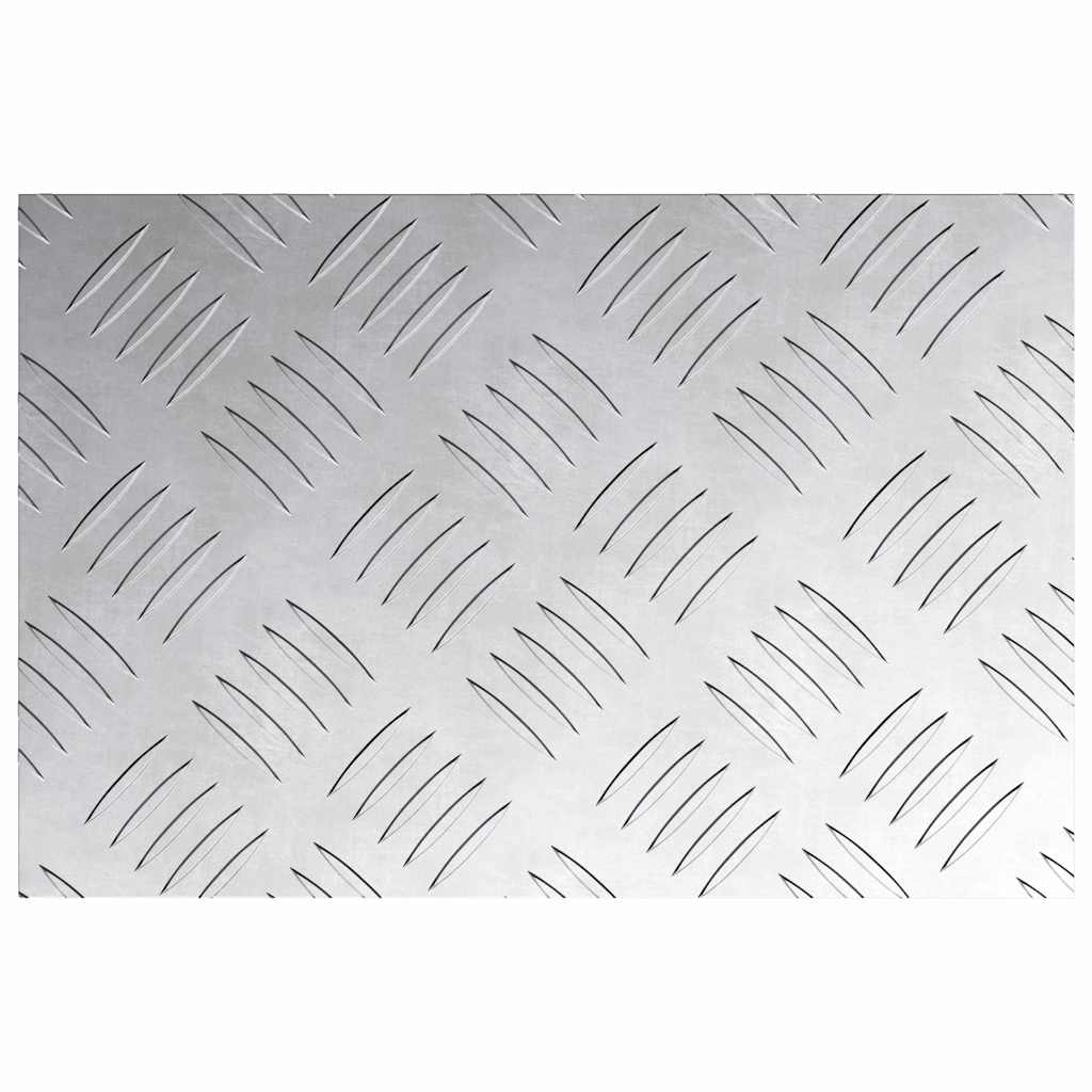 Treppe Tritt Rechtwinklig 4 pcs Silber 30 x 20 cm Aluminium