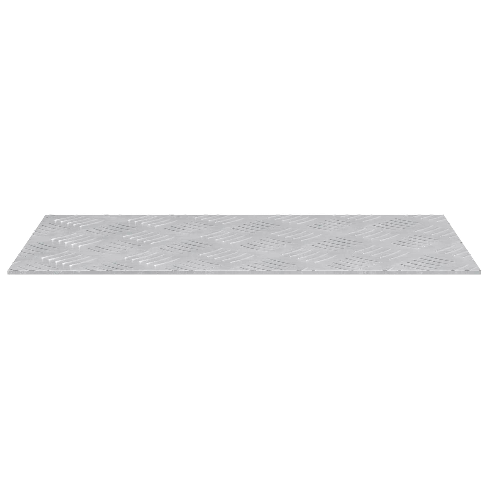 Treppe Tritt Rechtwinklig 4 pcs Silber 50 x 25 cm Aluminium