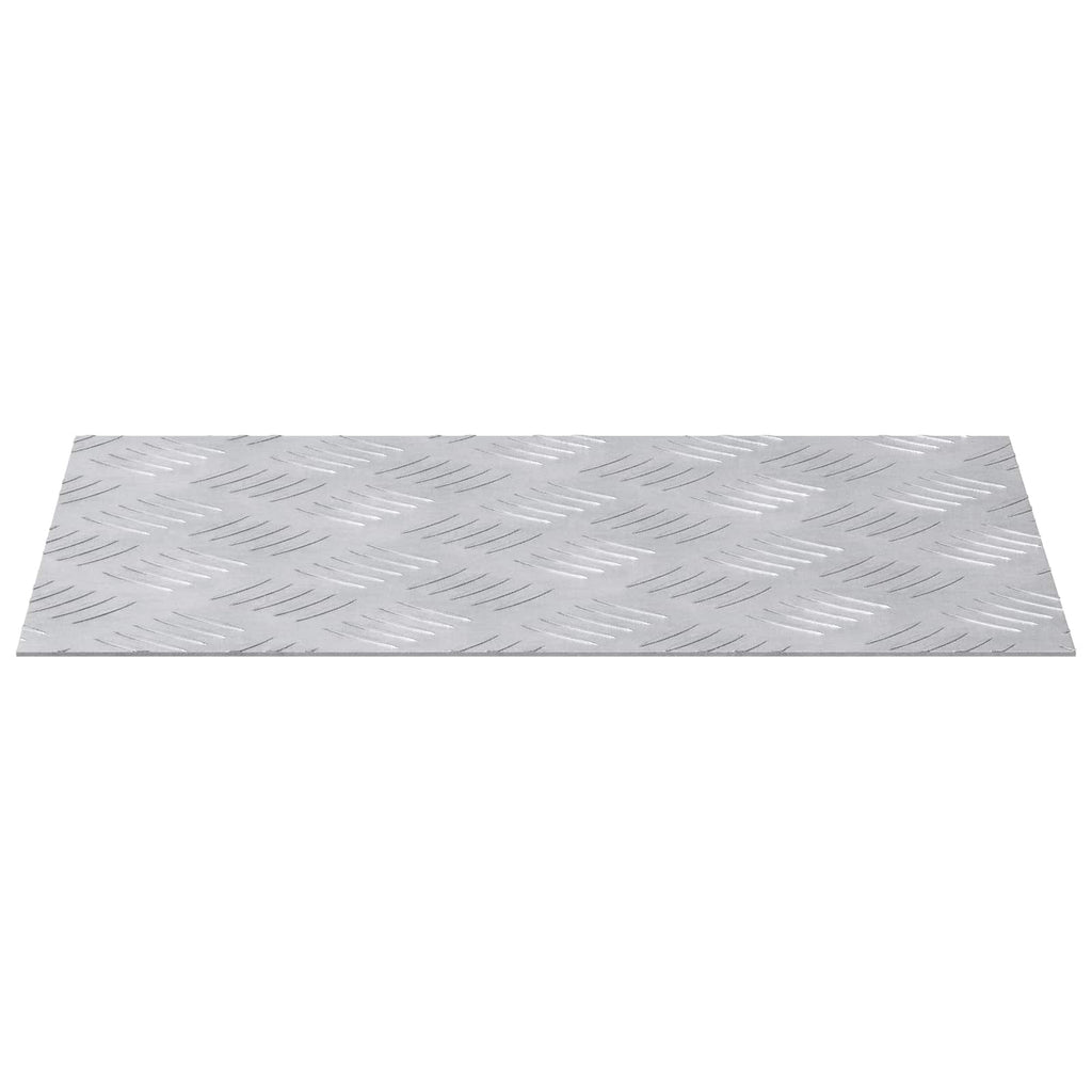Treppe Tritt Rechtwinklig 4 pcs Silber 40 x 30 cm Aluminium
