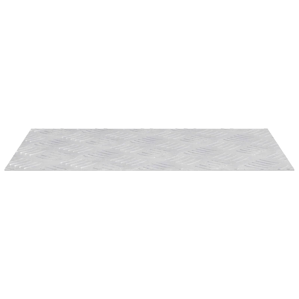 Treppe Tritt Rechtwinklig 4 pcs Silber 50 x 30 cm Aluminium