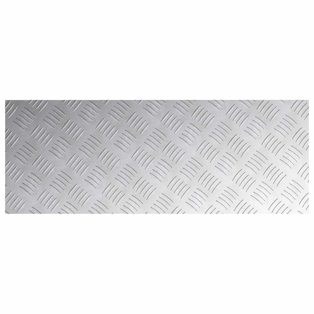 Treppe Tritt Rechtwinklig 2 pcs Silber 80 x 30 cm Aluminium