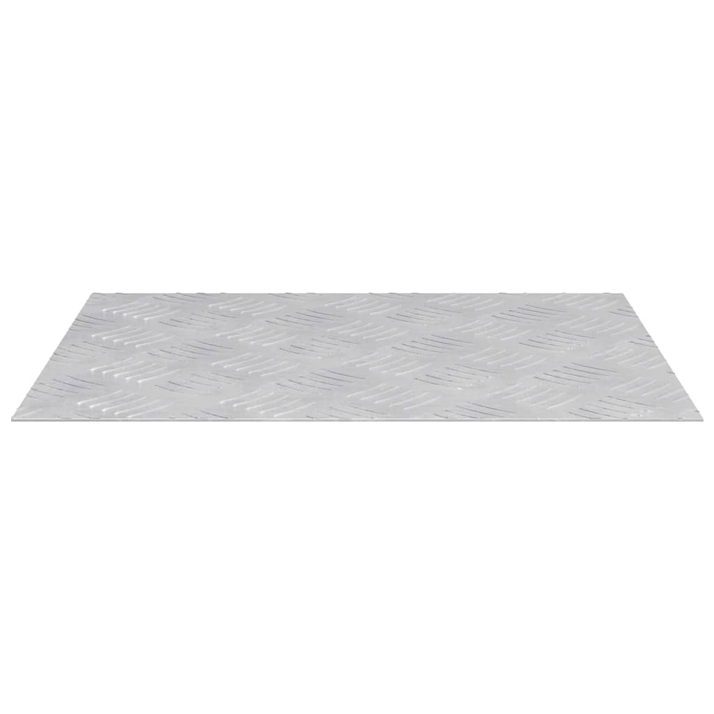 Treppe Tritt Rechtwinklig 2 pcs Silber 50 x 40 cm Aluminium