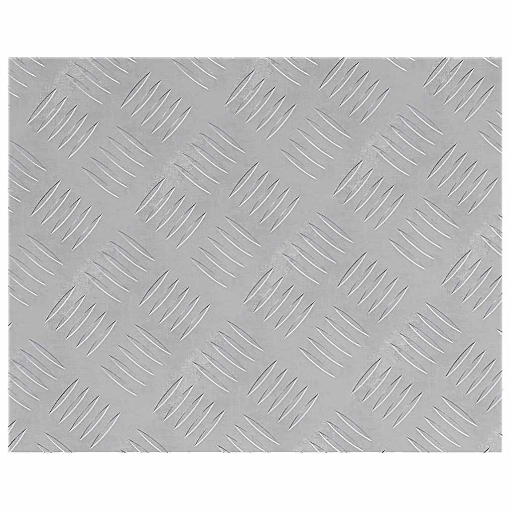 Treppe Tritt Rechtwinklig 2 pcs Silber 50 x 40 cm Aluminium