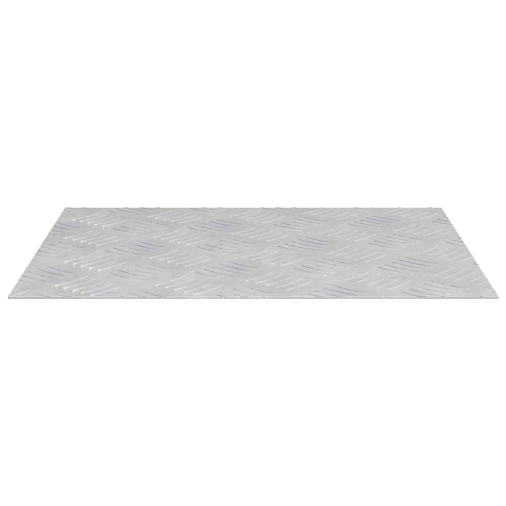 Treppe Tritt Rechtwinklig 2 pcs Silber 50 x 40 cm Aluminium