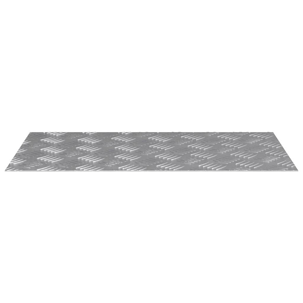 Treppe Tritt Rechtwinklig 2 pcs Silber 70 x 40 cm Aluminium