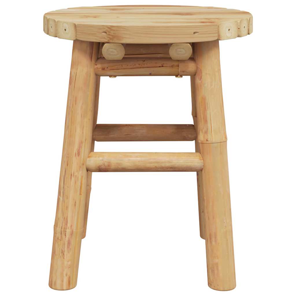 Hocker Bambus Natur 30 x 30 x 36 cm Bambus