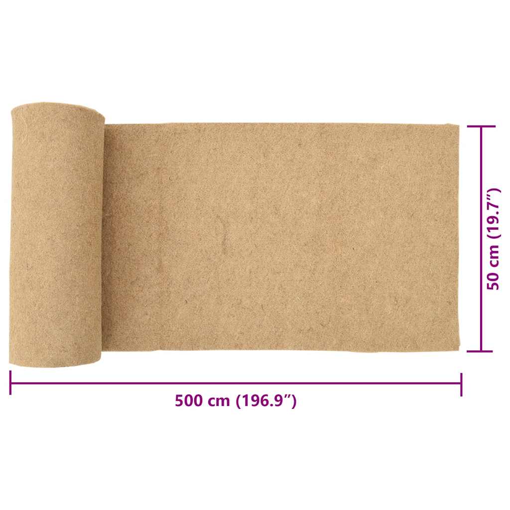 Nagermatte Hanf 0,5x5 m 5 mm
