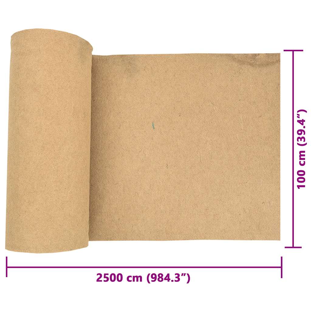 Nagermatte Hanf 1x25 m 5 mm