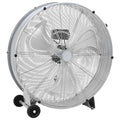 Trommelventilator Mit Rad Silber 79 x 37 x 82 cm Aluminium