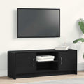 TV-Schrank Eiche schwarz 102x30x37,5 cm Holzwerkstoff