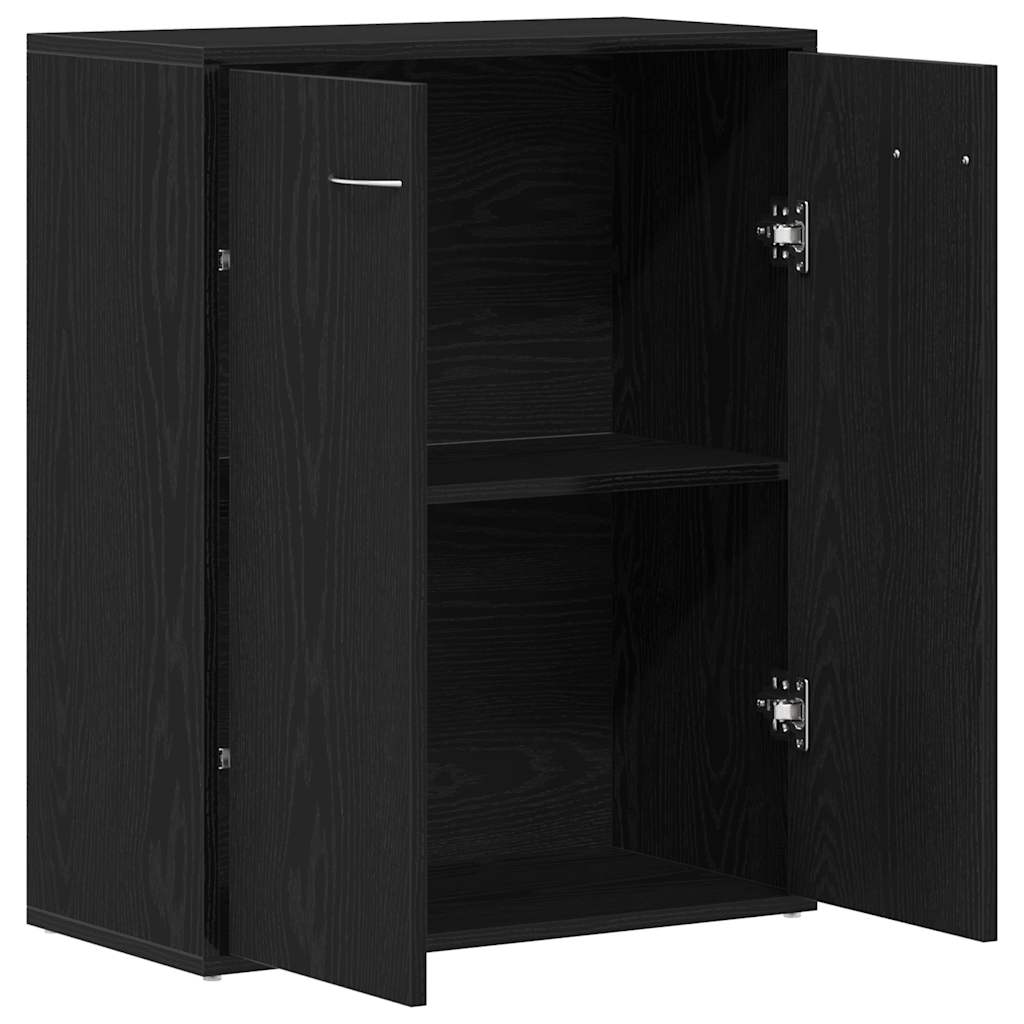 Sideboard Schwarze Eiche 60x30x75 cm Holzwerkstoff