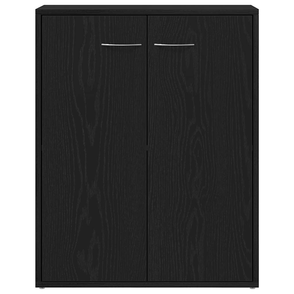 Sideboard Schwarze Eiche 60x30x75 cm Holzwerkstoff
