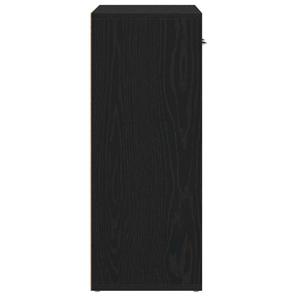 Sideboard Schwarze Eiche 60x30x75 cm Holzwerkstoff