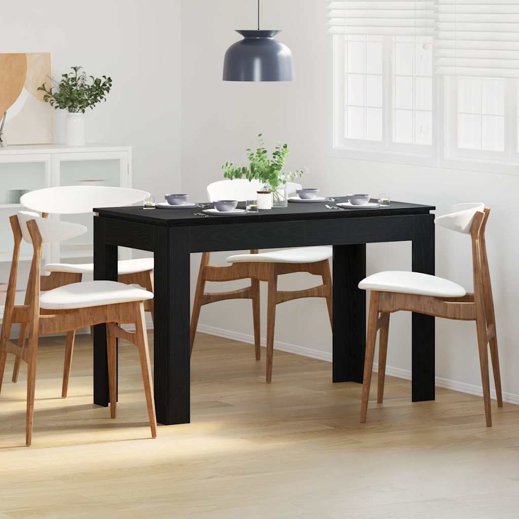 Esstisch Schwarze Eiche 120x60x76 cm Holzwerkstoff