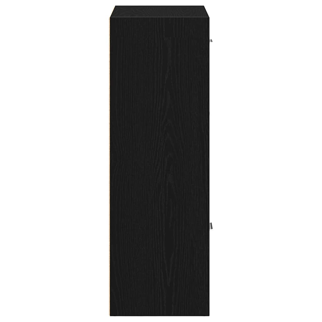 Bücherregal/Raumteiler Schwarze Eiche 60,5x30x90cm Holzwerkstoff