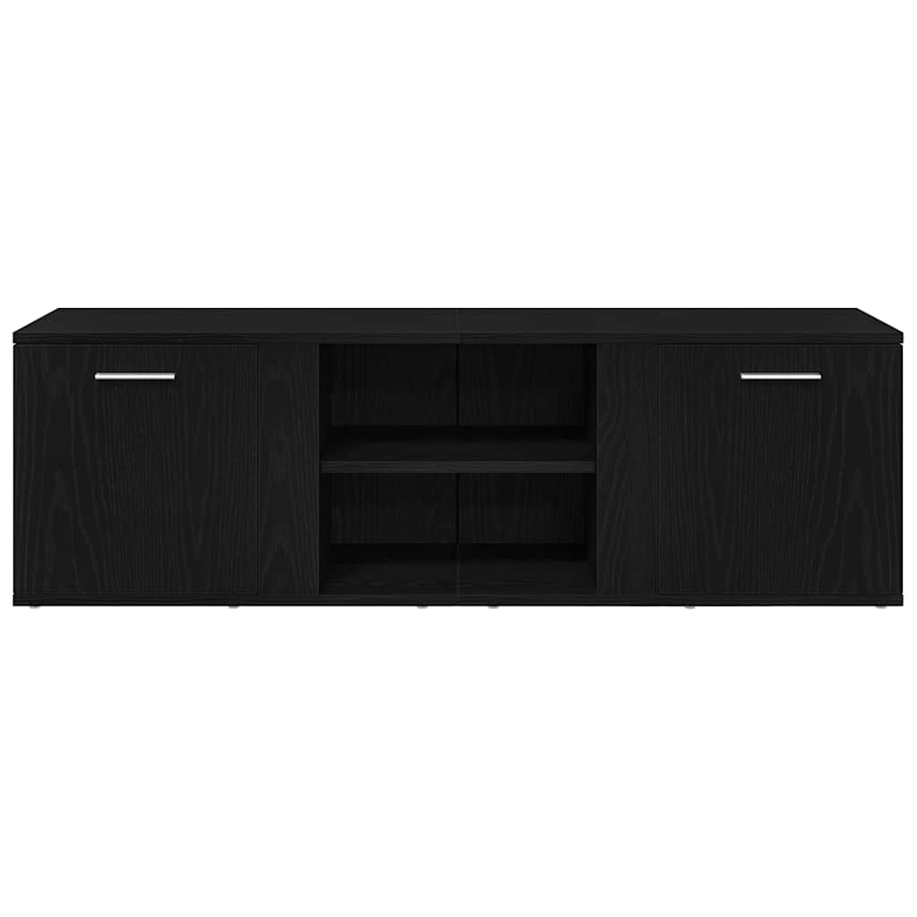 TV-Schrank Schwarze Eiche 120x34x37 cm Holzwerkstoff