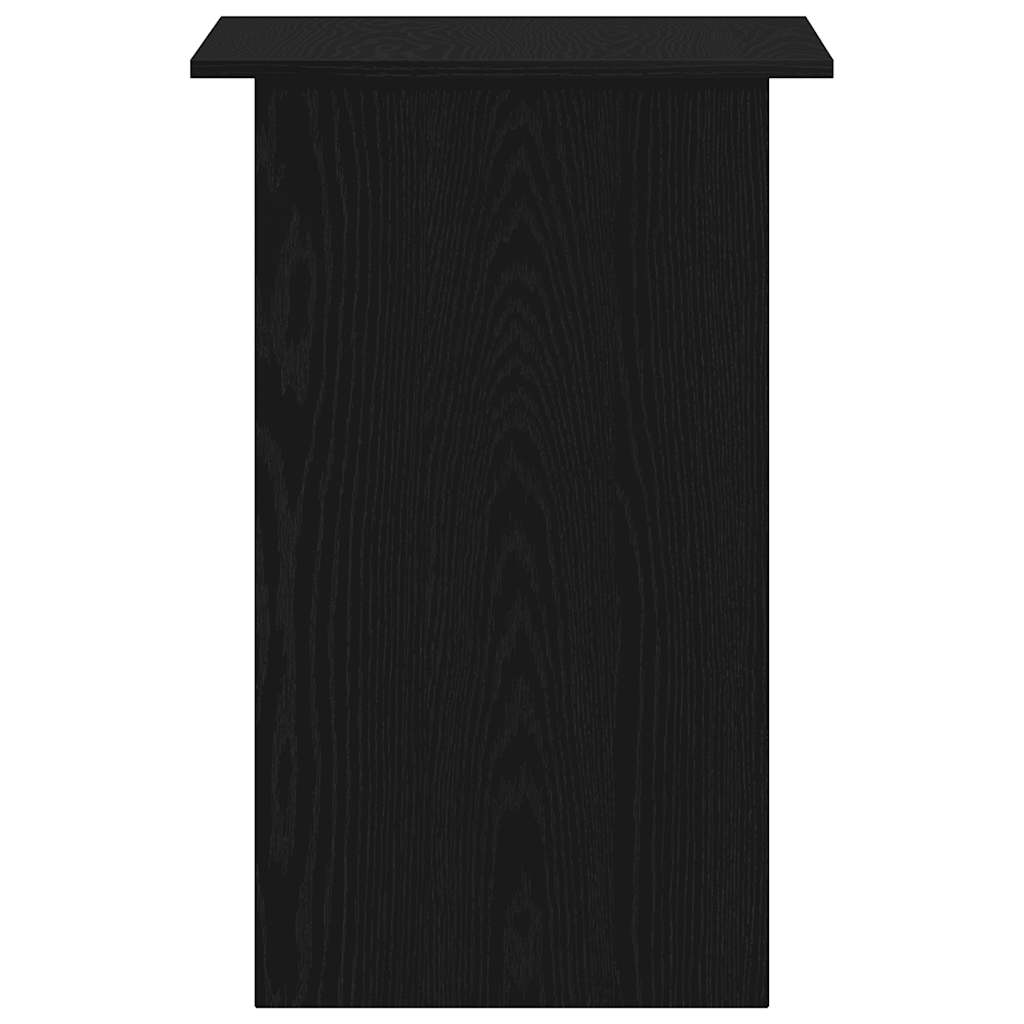 Schreibtisch Schwarz Eichen-Optik 90x50x74 cm Holzwerkstoff