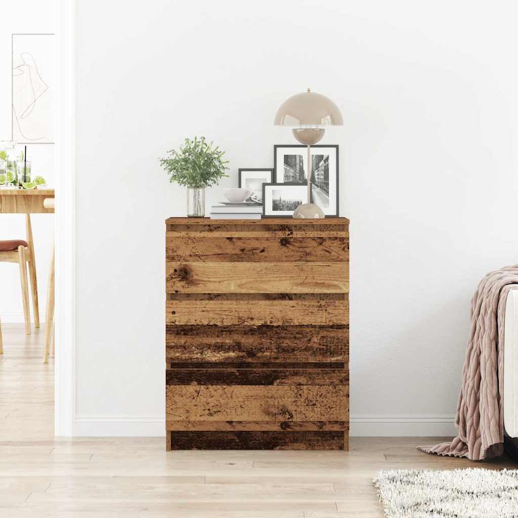 Sideboard Altholz-Optik 60x35x76 cm Holzwerkstoff