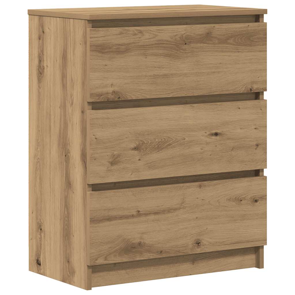 Sideboard Artisan-Eiche 60x35x76 cm Holzwerkstoff