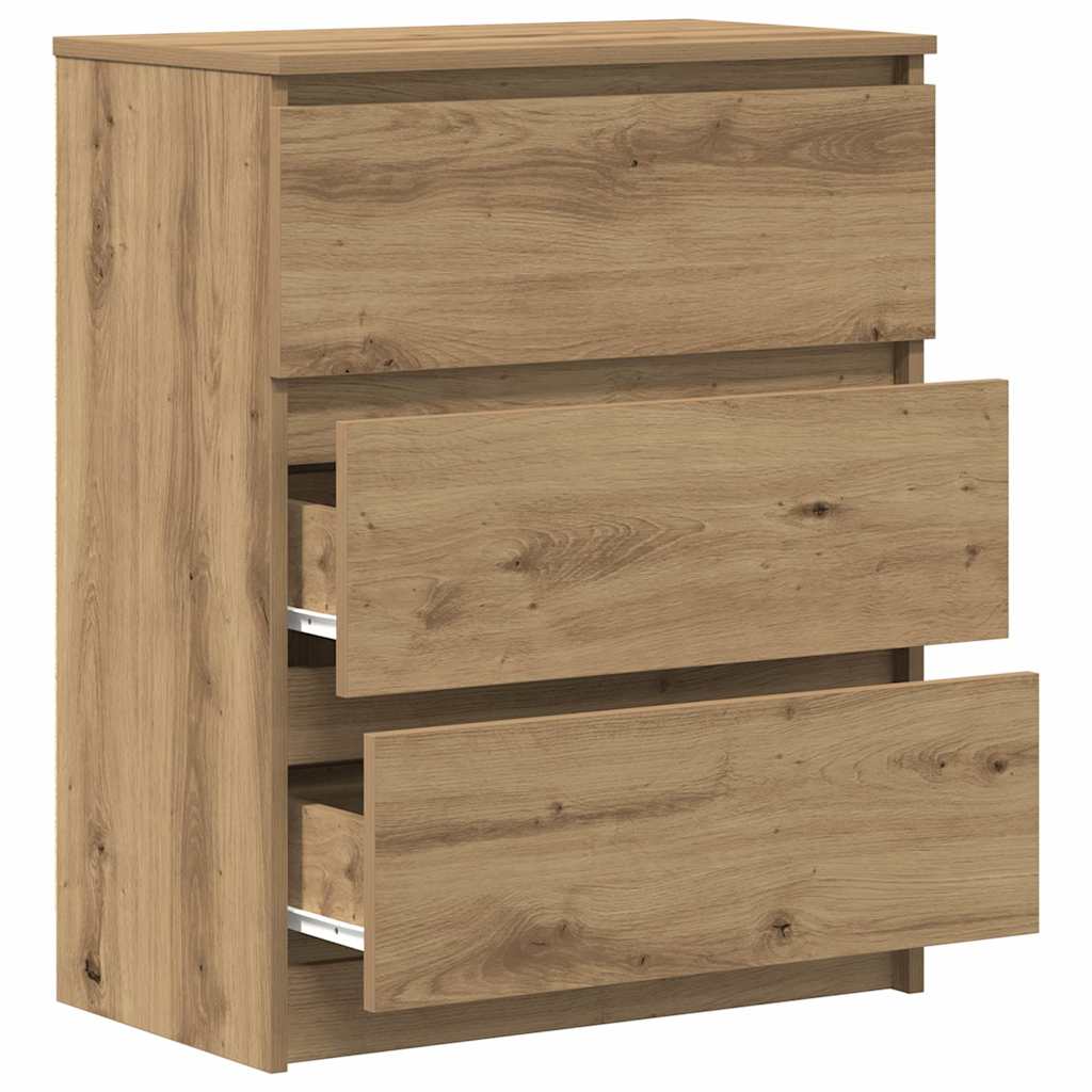 Sideboard Artisan-Eiche 60x35x76 cm Holzwerkstoff