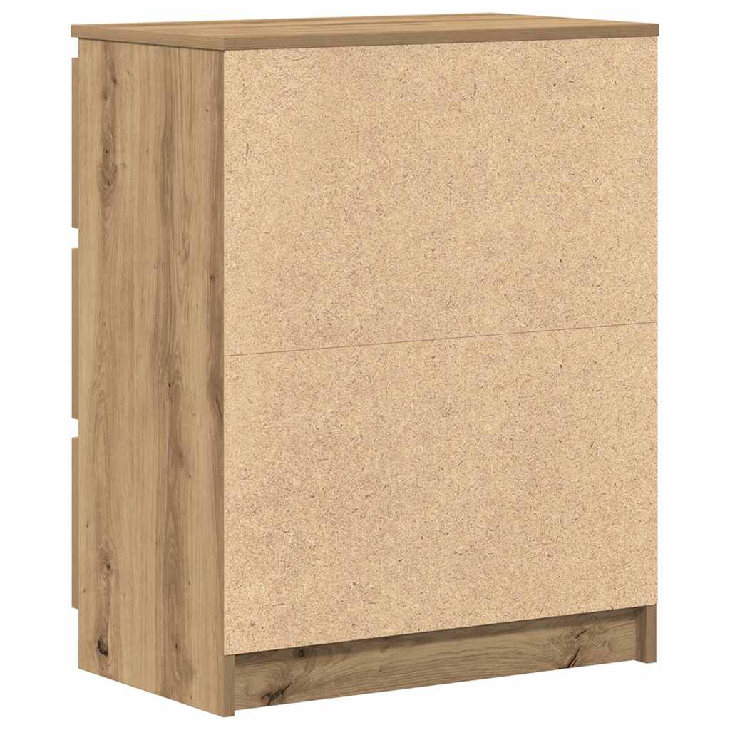 Sideboard Artisan-Eiche 60x35x76 cm Holzwerkstoff