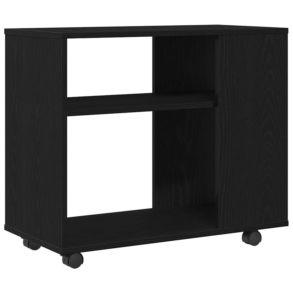 Beistelltisch Schwarze Eiche 70 x 35 x 60 cm Holzwerkstoff