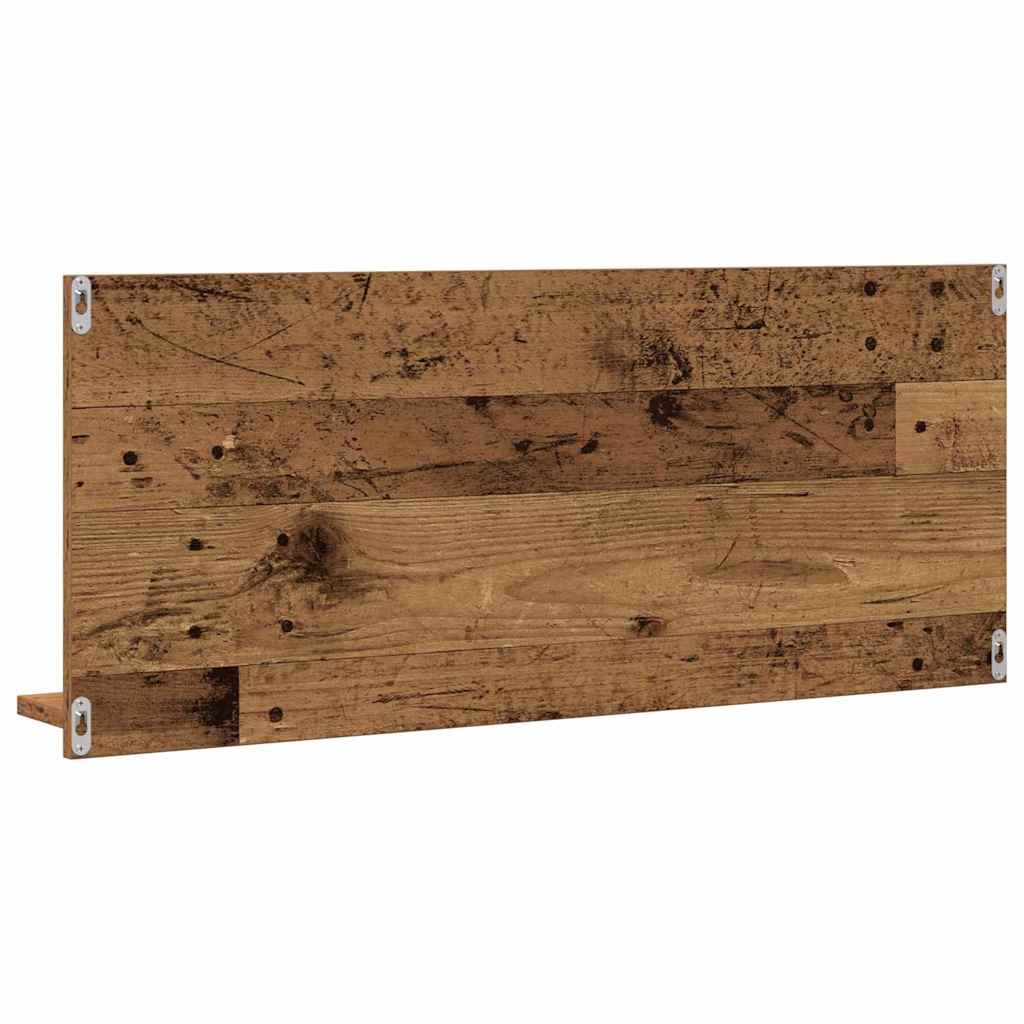Spiegelablage mit Regal Altholz 90 x 10,5 x 37 cm Holzwerkstoff