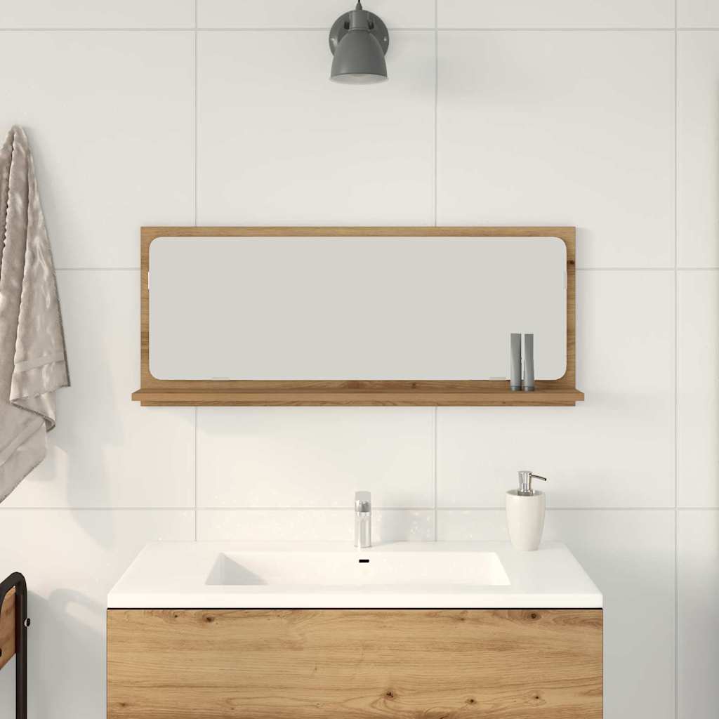 Spiegelablage Artisan-Eiche 90 x 10,5 x 37 cm Holzwerkstoff