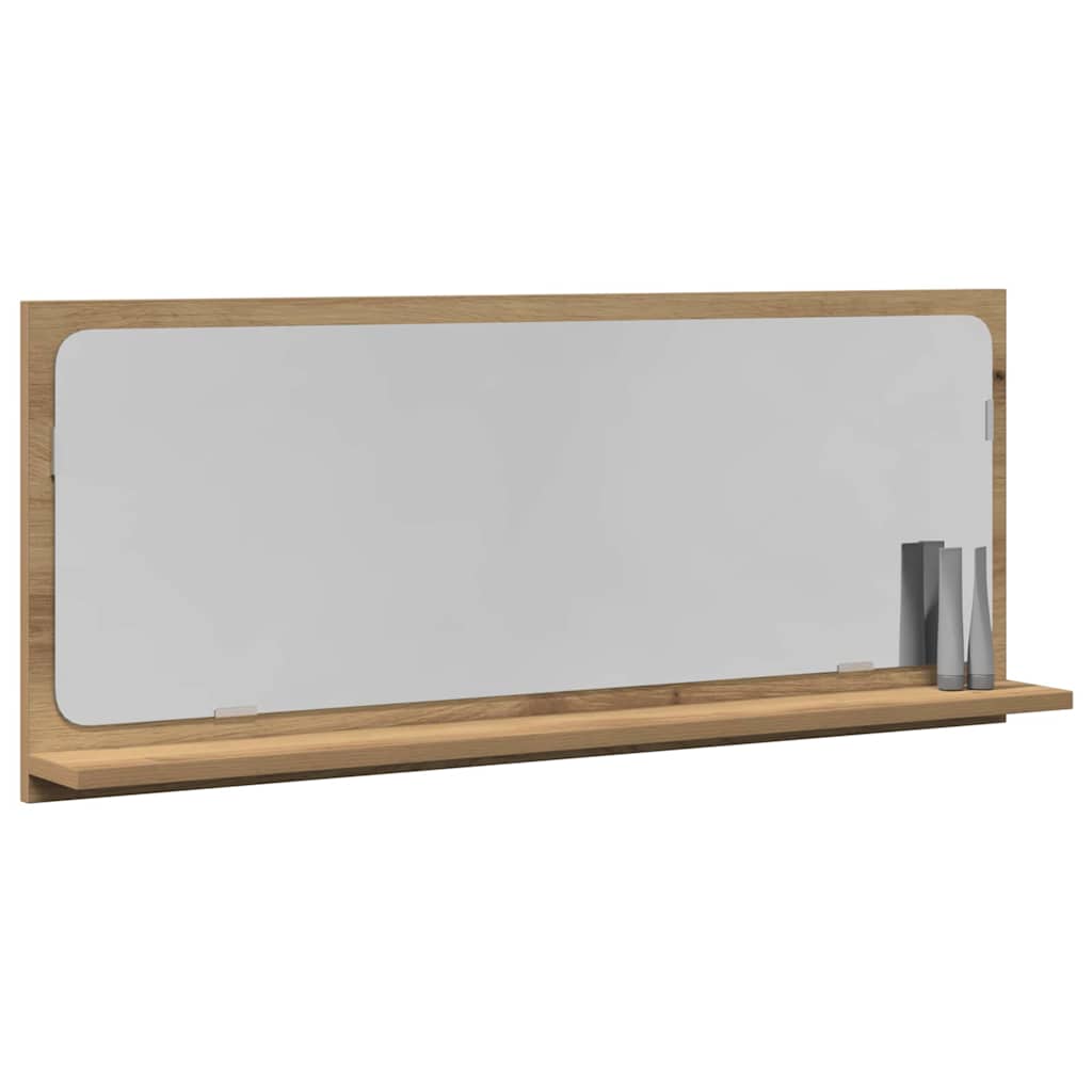 Spiegelablage Artisan-Eiche 90 x 10,5 x 37 cm Holzwerkstoff