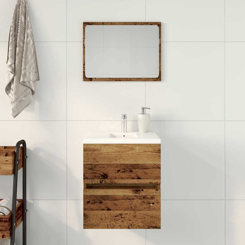 | Spülenunterschrank | Altholz 41 x 38.5 x 45 cm Holzwerkstoff
