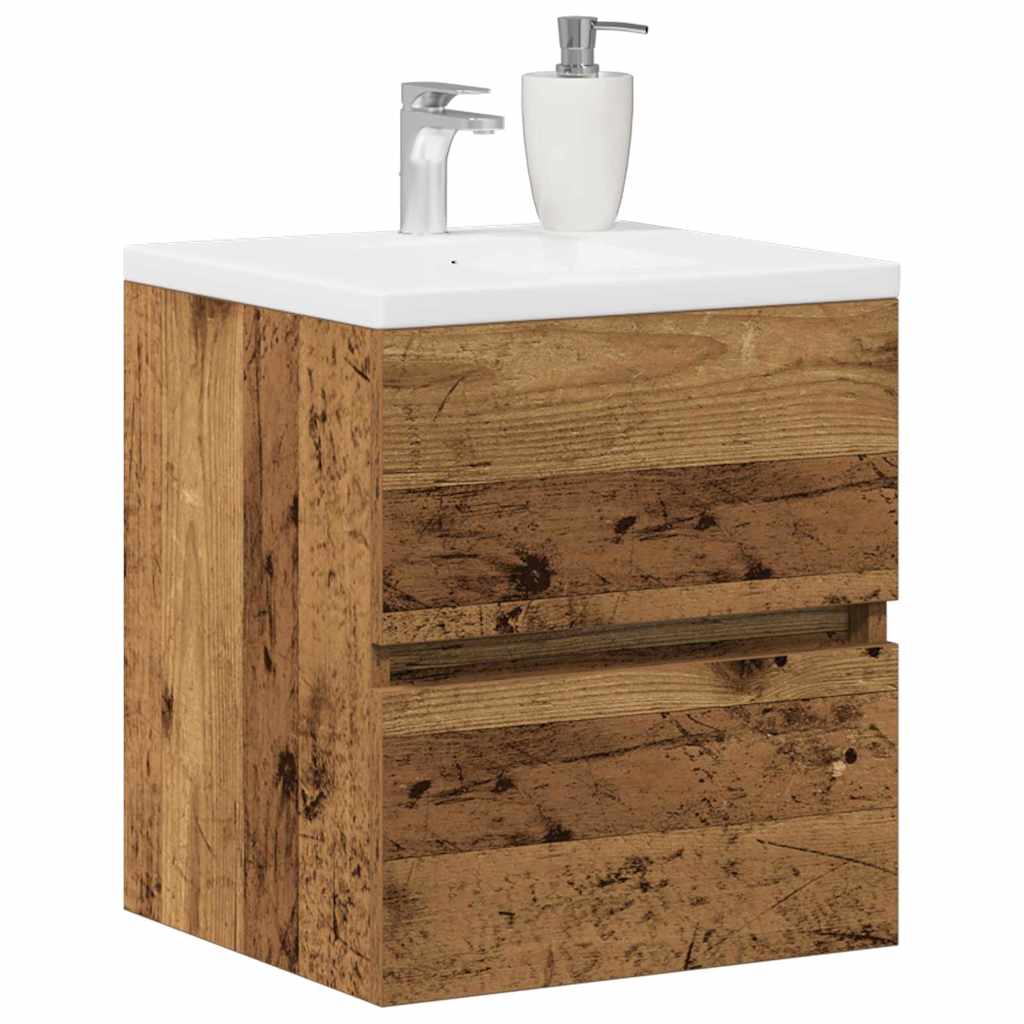 | Spülenunterschrank | Altholz 41 x 38.5 x 45 cm Holzwerkstoff