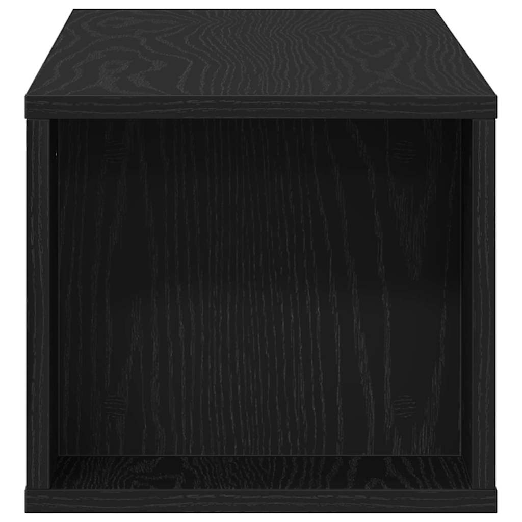 TV-Schränk Schwarz Eichen-Optik 100 x 30 x 26,5 cm
