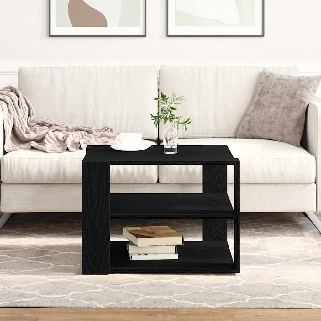 Couchtisch Schwarze Eiche 58 x 58 x 40 cm Holzwerkstoff